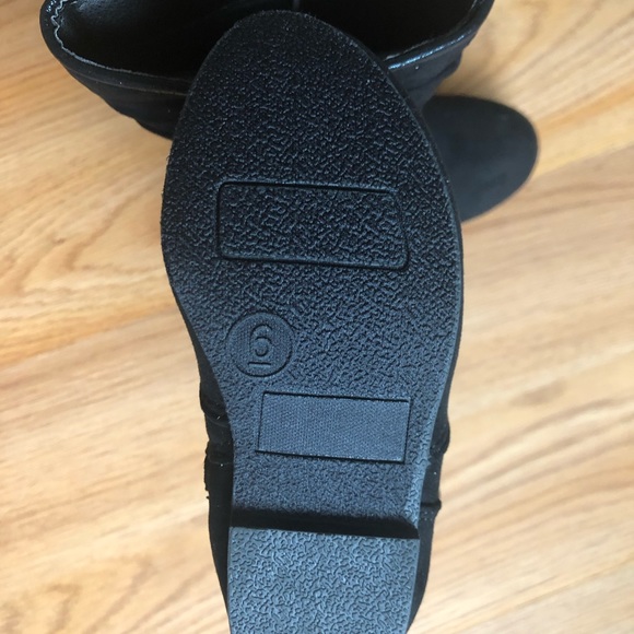 Jumping Bean Sahara Black Toddler Boots - Picture 2 of 3